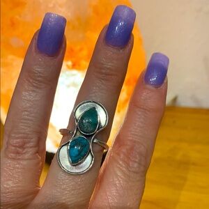 Sterling Silver and Turquoise Ring